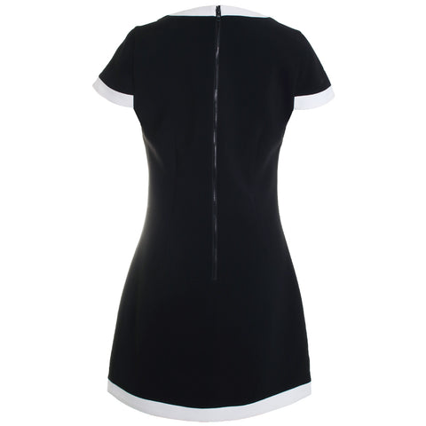 Coley Button Front Mini Shift Dress