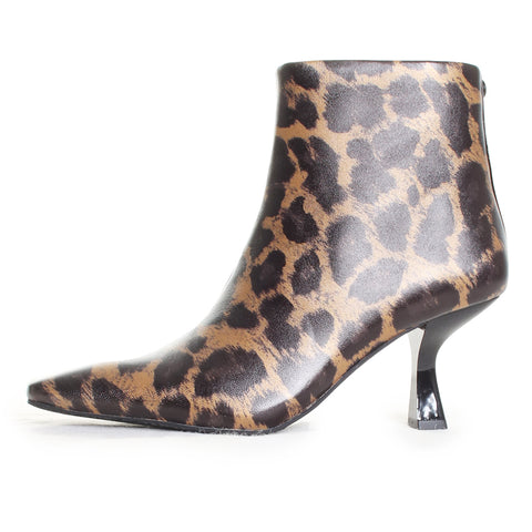 Baltimore Leopard Ankle Booties