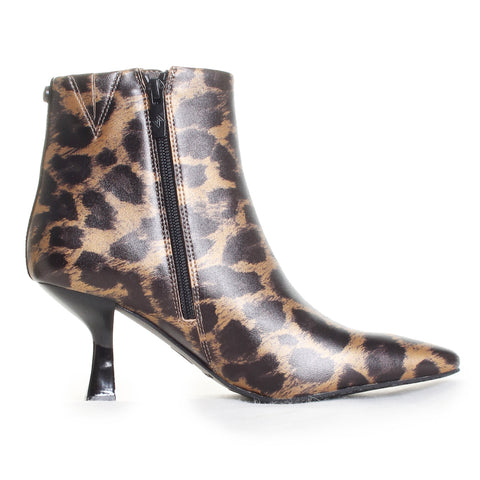 Baltimore Leopard Ankle Booties