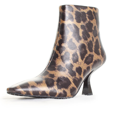 Baltimore Leopard Ankle Booties