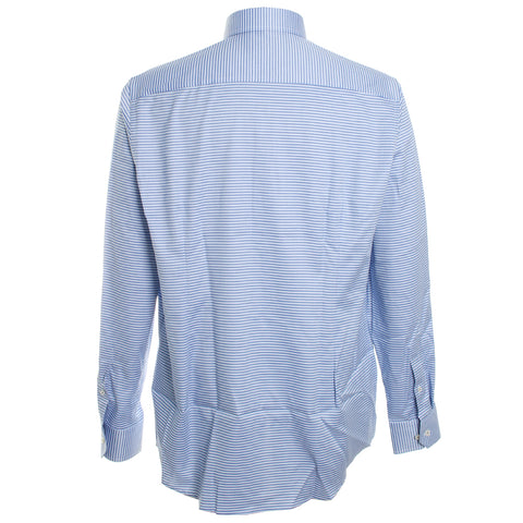 Blue Micro Check Shirt