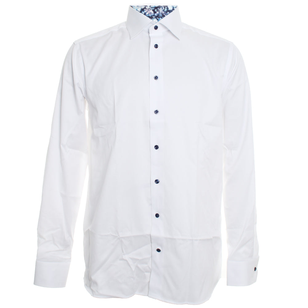 Floral Effect Signature Twill Shirt