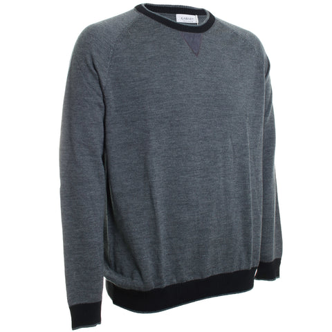 Merino Crew Ringer Sweater