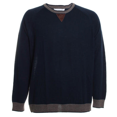 Merino Crew Ringer Sweater