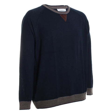 Merino Crew Ringer Sweater