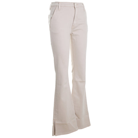 Barbara High Rise Bootcut w/ Outseam Slit