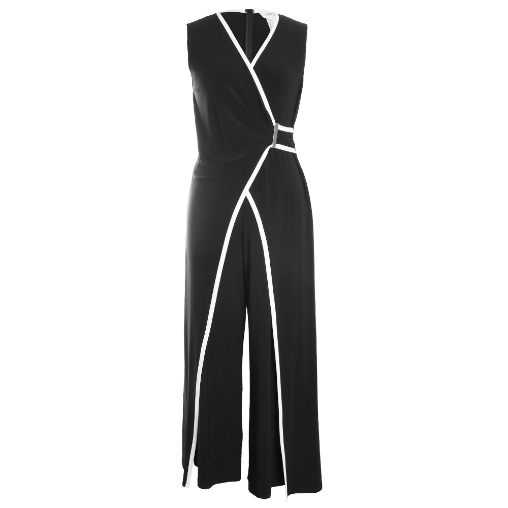 Sleeveless V-Neck Jumpsuit