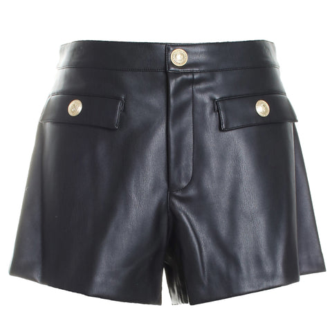 Dionne Faux Leather Short