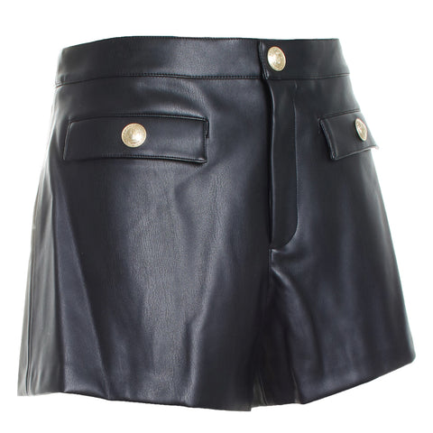 Dionne Faux Leather Short