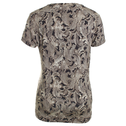 Paisley Ressi Short Sleeve Crew