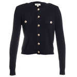 Toulouse Crop Crew Neck Cardigan