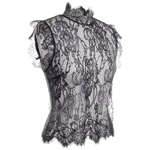 Tours Sleeveless Lace Top