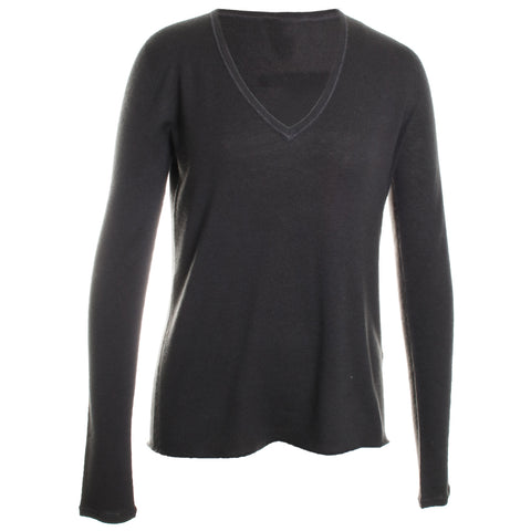 Cashmere L/S V-Neck