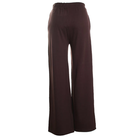 French Terry Wide Leg Pant