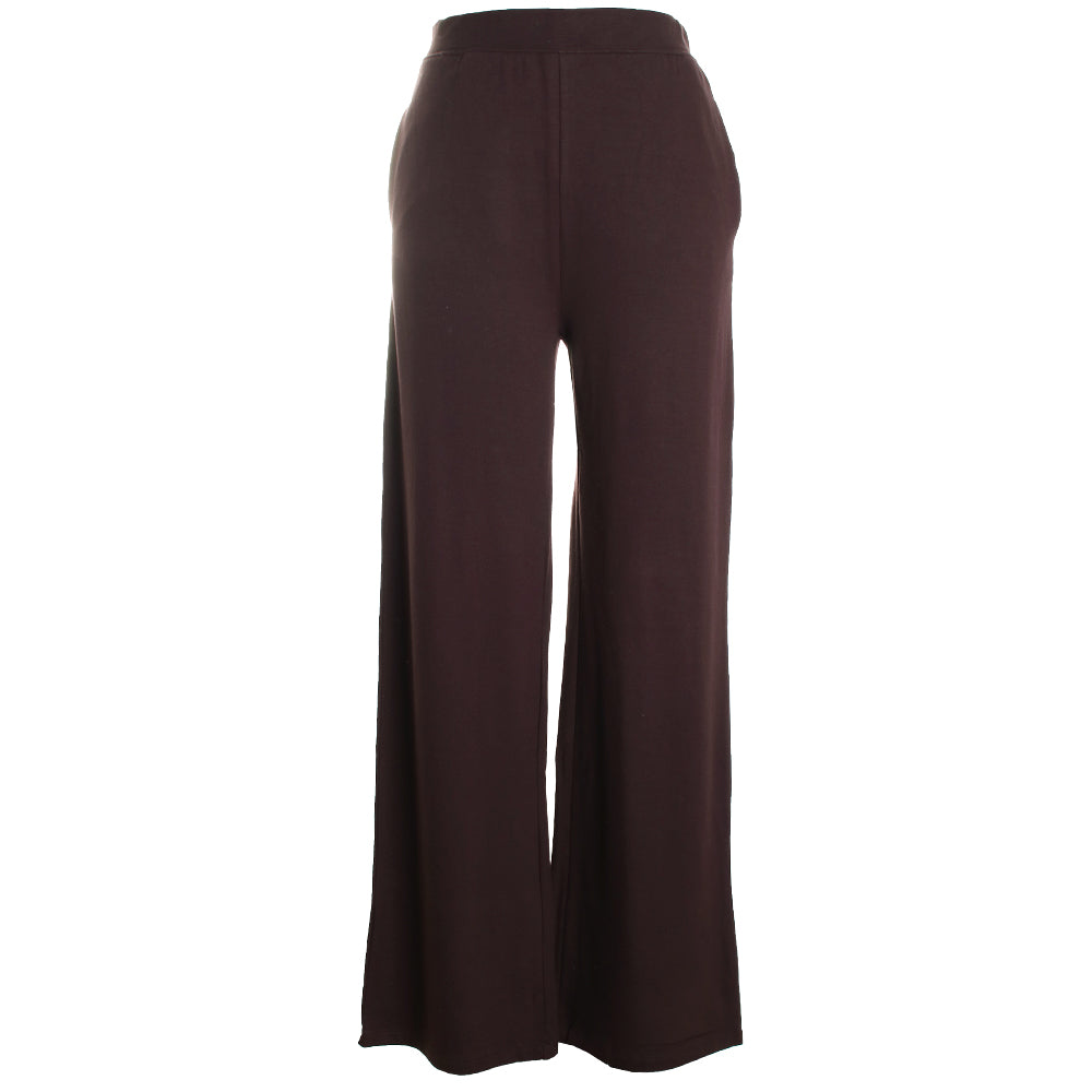 French Terry Wide Leg Pant