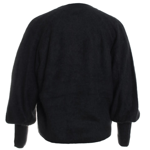 Ultra Soft L/S Crewneck with Ribbed Sleeve Sweater