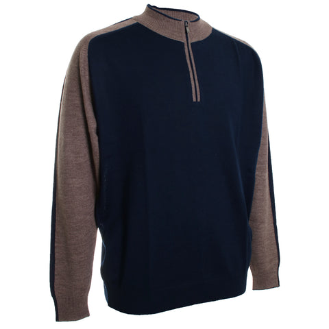 Amalfi Collection Navy Quarter Zip