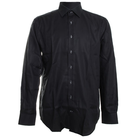 Solid Pique Dress Shirt