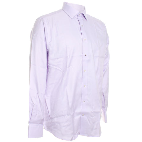 Solid Pique Dress Shirt