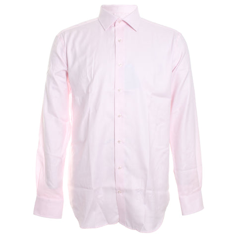 Solid Pique Dress Shirt