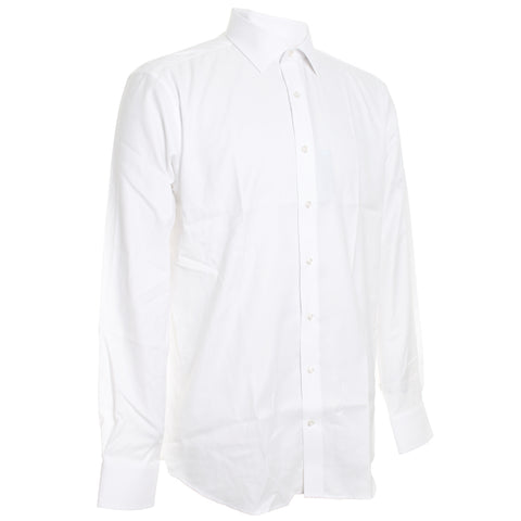 Solid Pique Dress Shirt