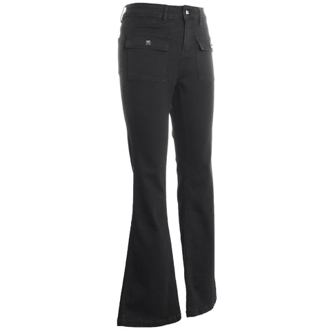 Diamond Stud Straight Leg Jean