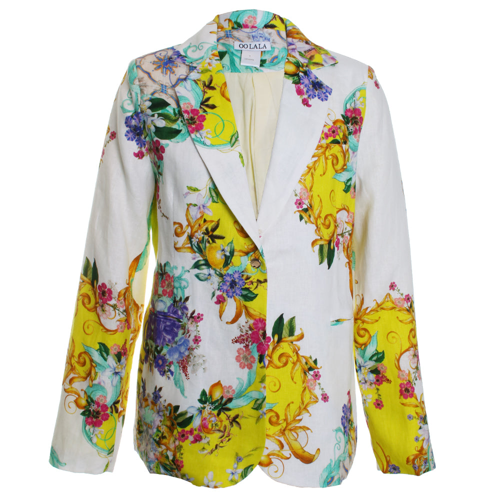 Tapestry Yellow Blazer