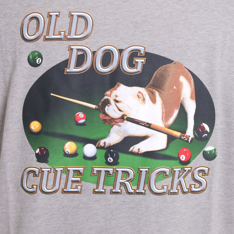 Old Dog Cue Tricks Graphic Tee