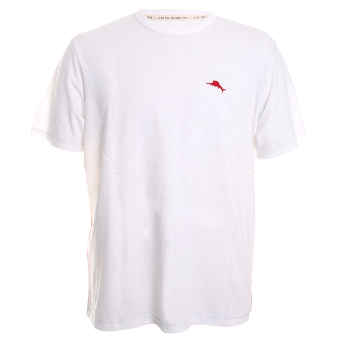 Red White Surf Lux Tee