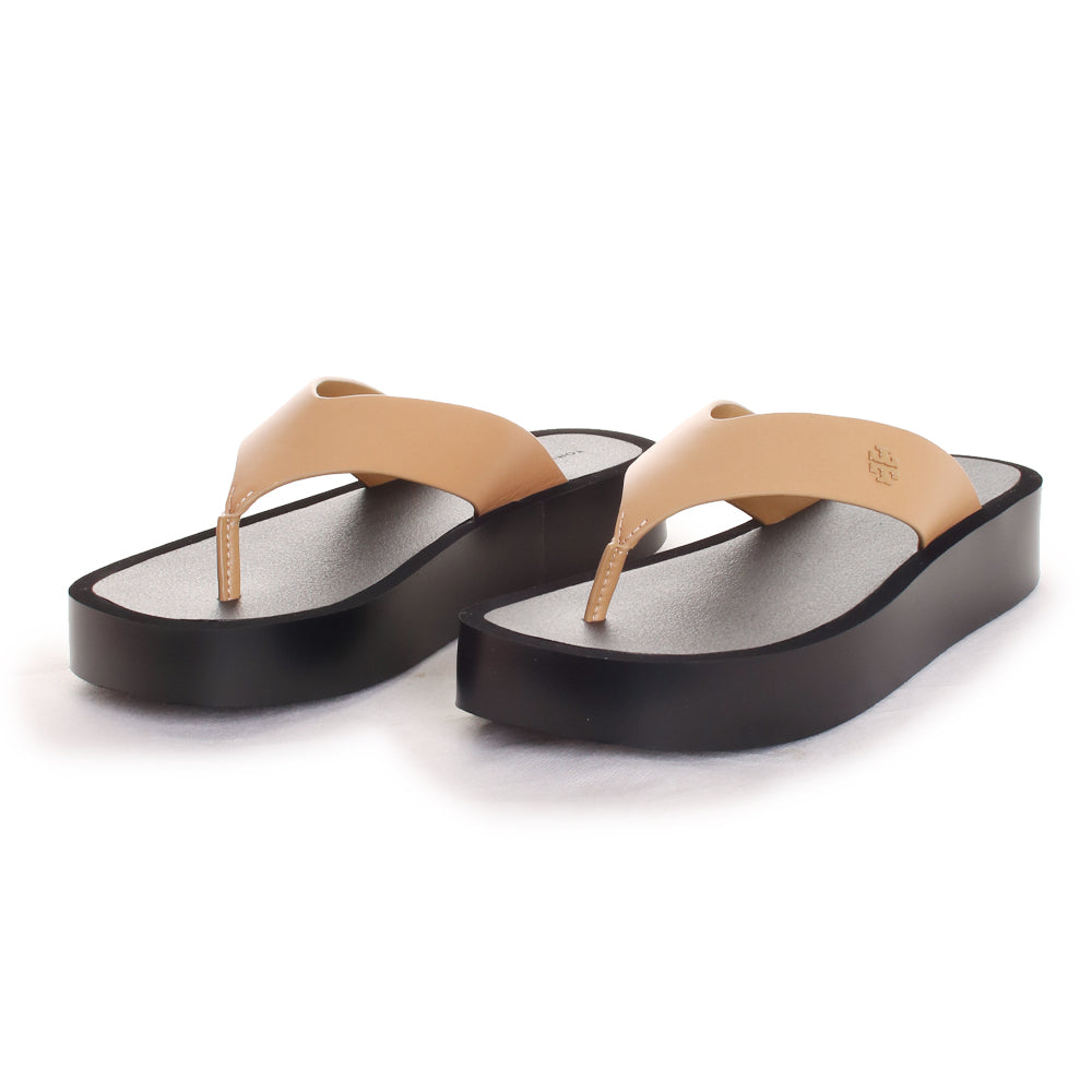 Leather Platform Flip-Flop