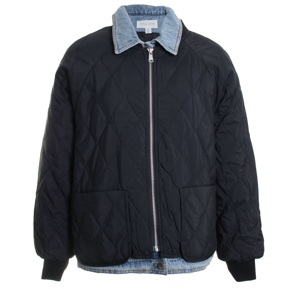 Fooler Bomber Quilted Jacket