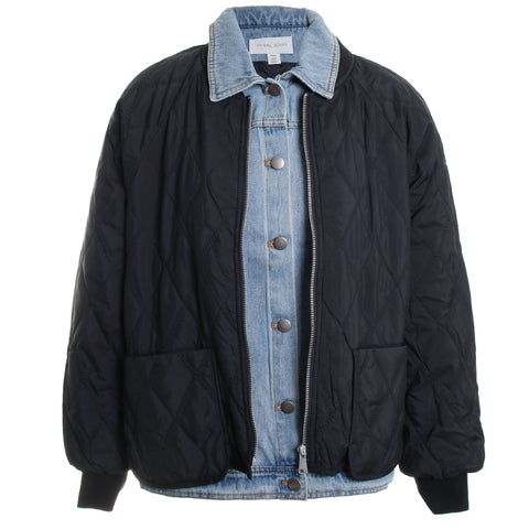 Fooler Bomber Quilted Jacket