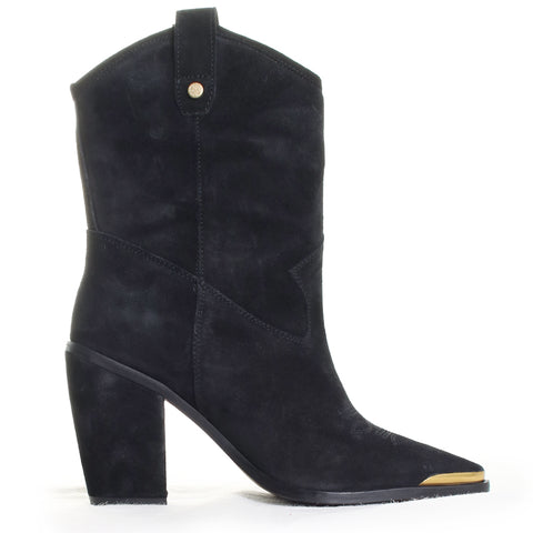 Abel Toe Cap Western Bootie