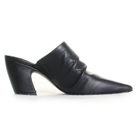 Carlie Slouched Pointed Toe Heeled Mule